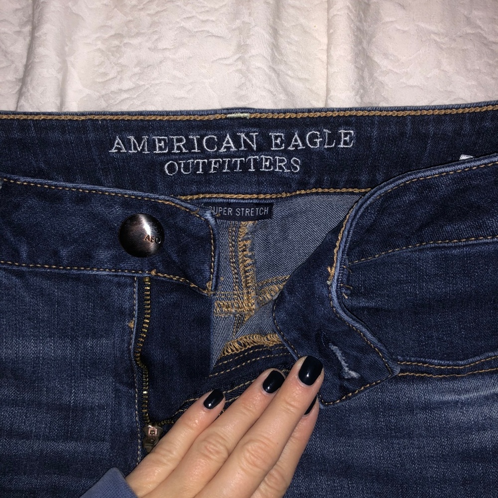 American Eagle Super Stretch Denim Shorts - Picture 2 of 2